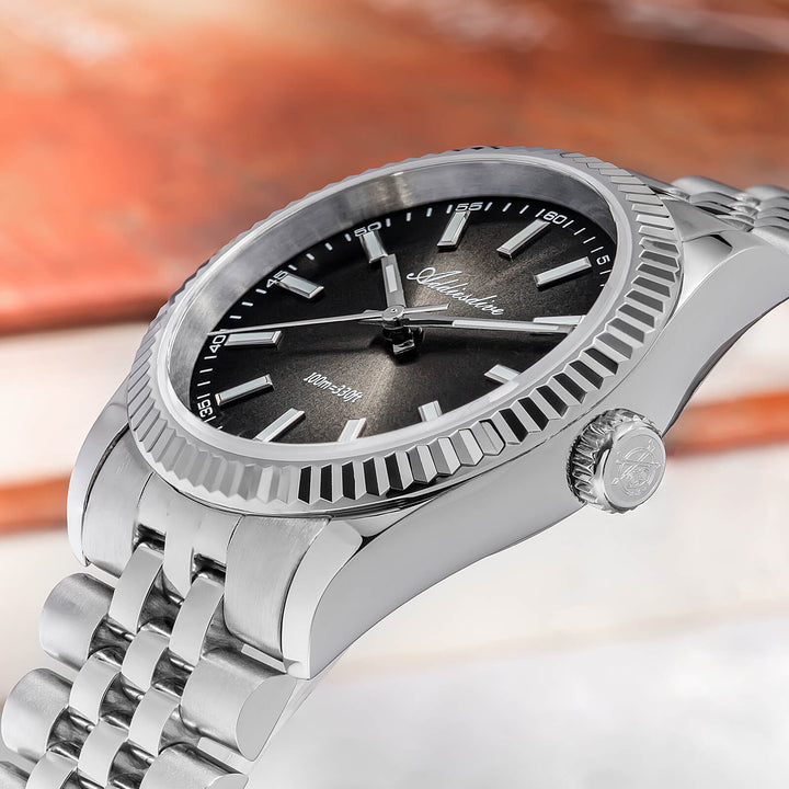 ★Especial Graduación★ADDIESDIVE 36mm DJ Homenaje Reloj Hombre AD2073-Rojo-