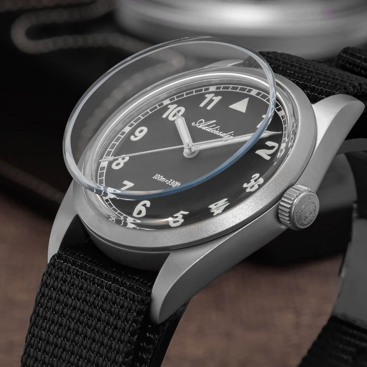 ★Especial Graduación★ADDIESDIVE 37mm VH31 Reloj piloto retro AD2079-Estilo 1-