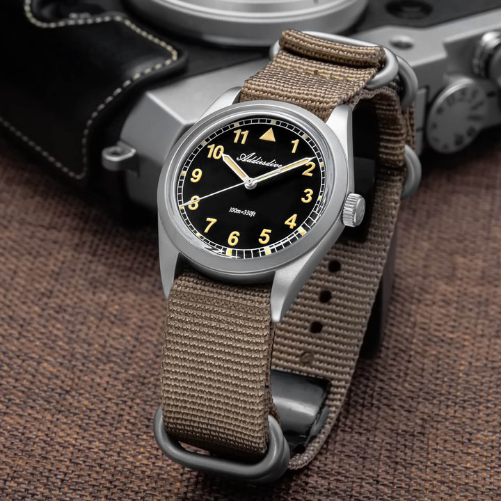 ★Especial Graduación★ADDIESDIVE 37mm VH31 Reloj piloto retro AD2079-Estilo 1-