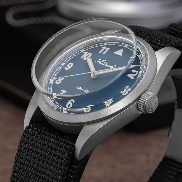 ★Especial Graduación★ADDIESDIVE 37mm VH31 Reloj piloto retro AD2079-Estilo 1-