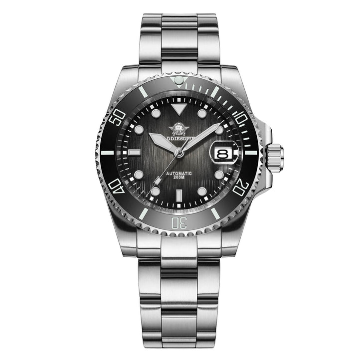 ★Especial Graduación★ADDIESDIVE 41mm reloj de buceo automático, movimiento NH35A AD2078-Negro-