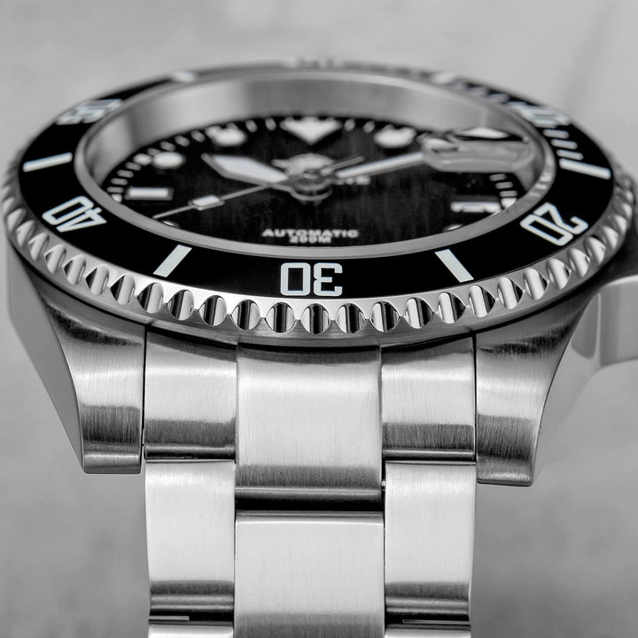 ★Especial Graduación★ADDIESDIVE 41mm reloj de buceo automático, movimiento NH35A AD2078-Negro-