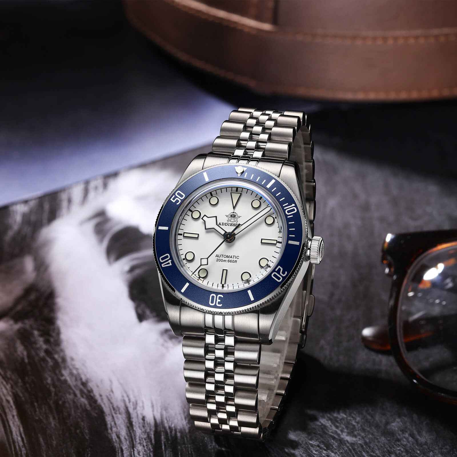 ★Especial Graduación★ADDIESDIVE  Reloj automático 39mm BB58 ,AD2043