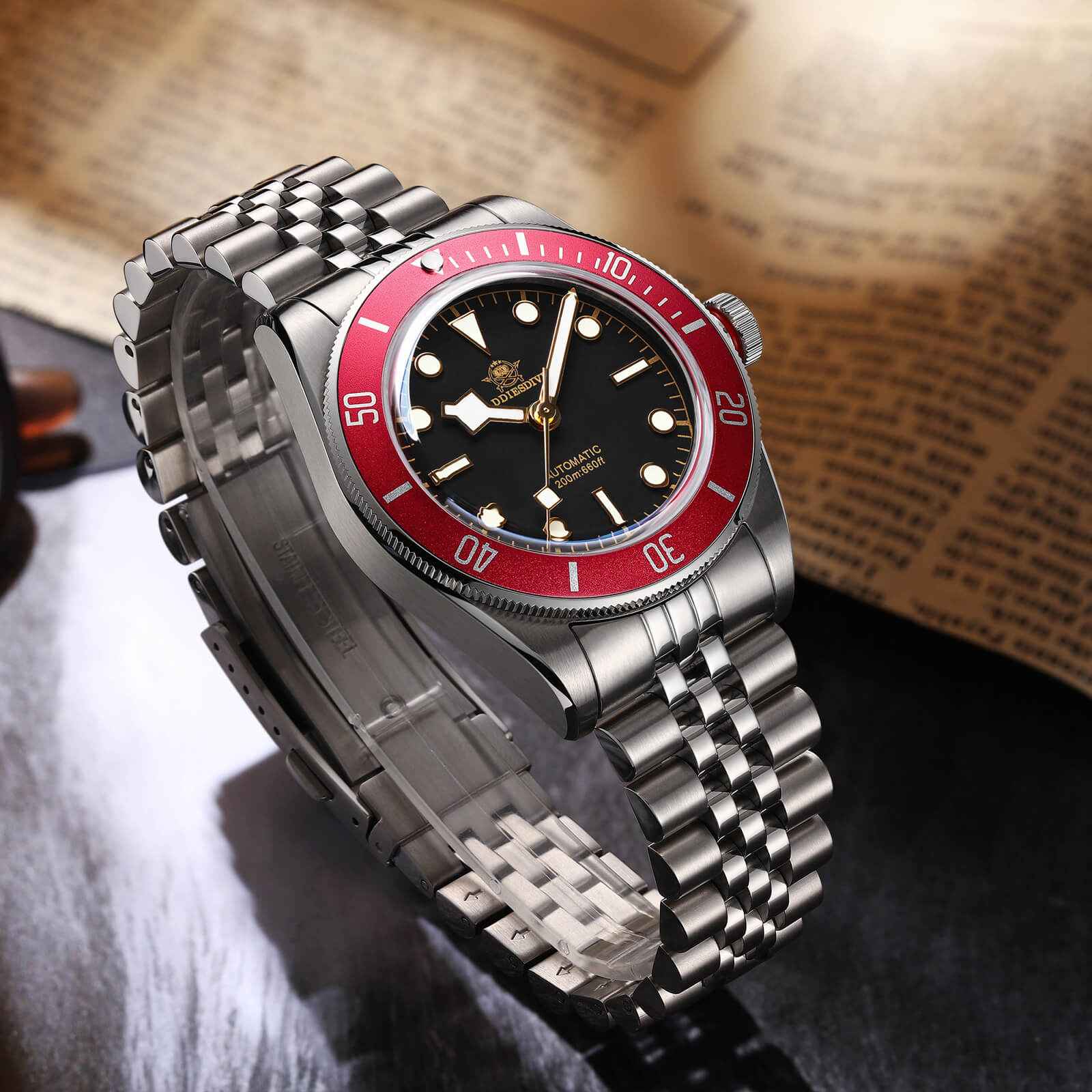 ★Especial Graduación★ADDIESDIVE  Reloj automático 39mm BB58 ,AD2043