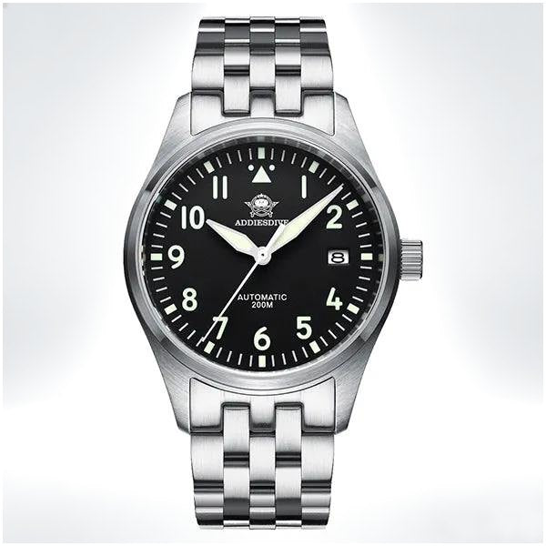★Especial Graduación★ADDIESDIVE® Reloj automático 39mm Movimiento NH35A Correa de acero (MY-H2) - Addiesdiverelojes