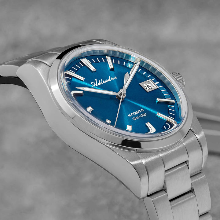 ★Especial Graduación★ADDIESDIVE Reloj automático NH35 de 39 mm ，AD2077-Azul-