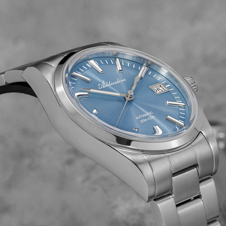 ★Especial Graduación★ADDIESDIVE Reloj automático NH35 de 39 mm ，AD2077-Azul-