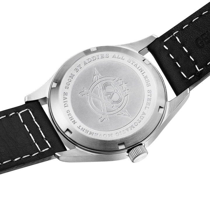 ★Especial Graduación★ADDIESDIVE® Reloj automático elegante de 39 mm para hombre (MY-H2)-pilot watch-Negro-Negro-