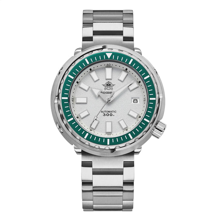★Especial Graduación★ADDIESDIVE Reloj de Buceo Automático Tuna AD2090-Blanco-