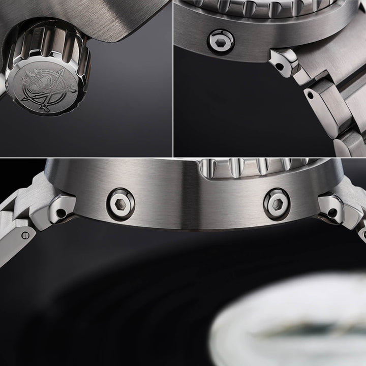 ★Especial Graduación★ADDIESDIVE Reloj de Buceo Automático Tuna AD2090-Blanco-