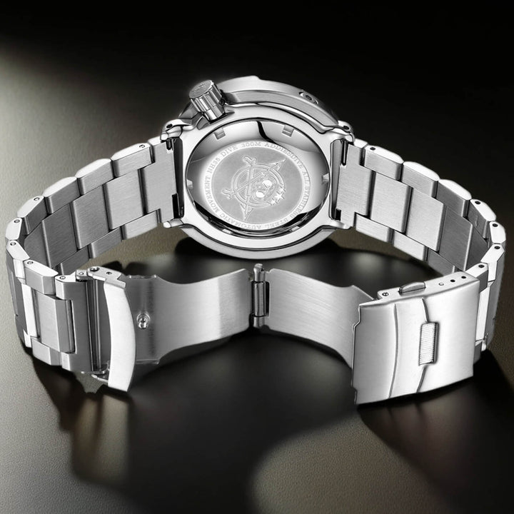 ★Especial Graduación★ADDIESDIVE Reloj de Buceo Automático Tuna AD2090-Blanco-