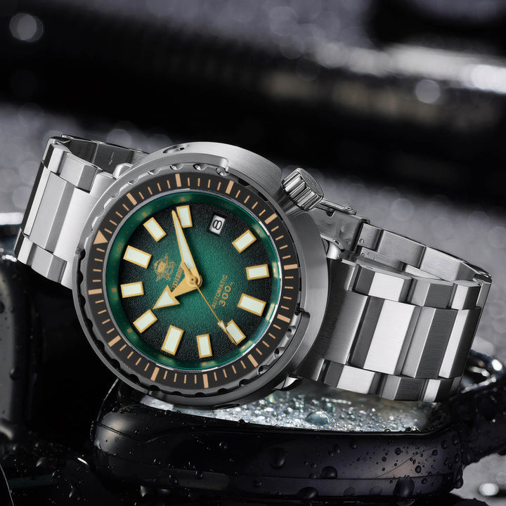 ★Especial Graduación★ADDIESDIVE Reloj de Buceo Automático Tuna AD2090-Blanco-