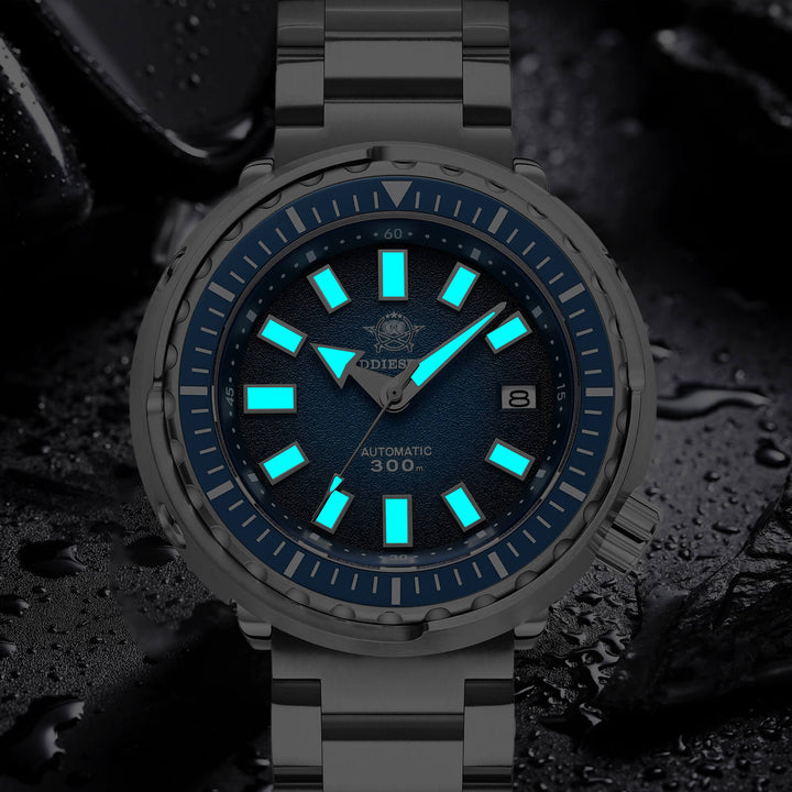 ★Especial Graduación★ADDIESDIVE Reloj de Buceo Automático Tuna AD2090-Blanco-