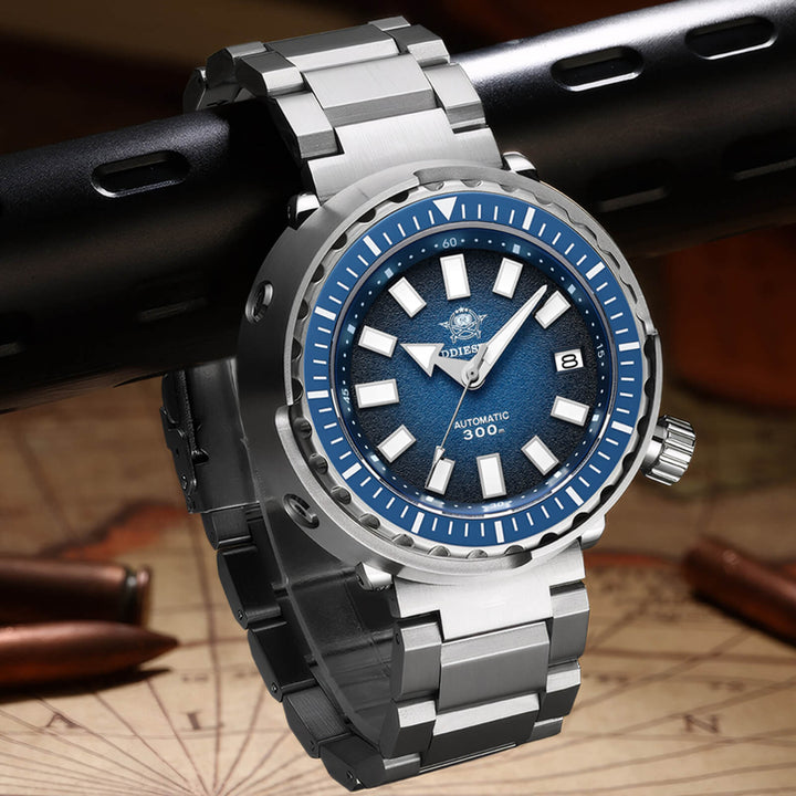 ★Especial Graduación★ADDIESDIVE Reloj de Buceo Automático Tuna AD2090-Blanco-