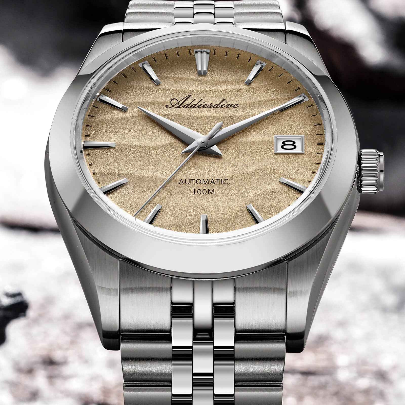 ★Especial Graduación★Addiesdive 39mm Esfera Arena NH35 Reloj Mecánico AD2059
