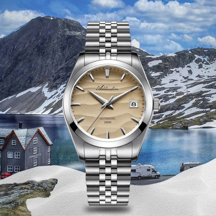 ★Especial Graduación★Addiesdive 39mm Esfera Arena NH35 Reloj Mecánico AD2059 - Addiesdiverelojes