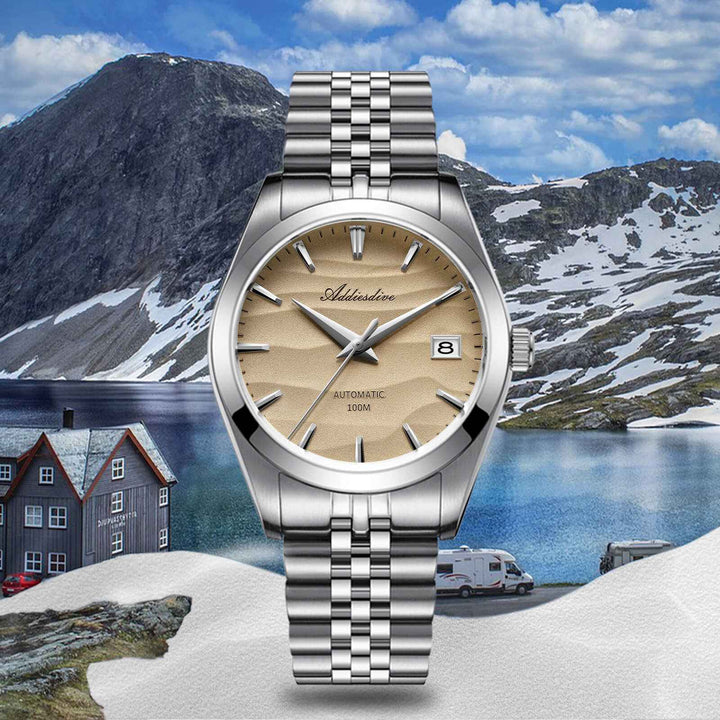 ★Especial Graduación★Addiesdive 39mm Esfera Arena NH35 Reloj Mecánico AD2059