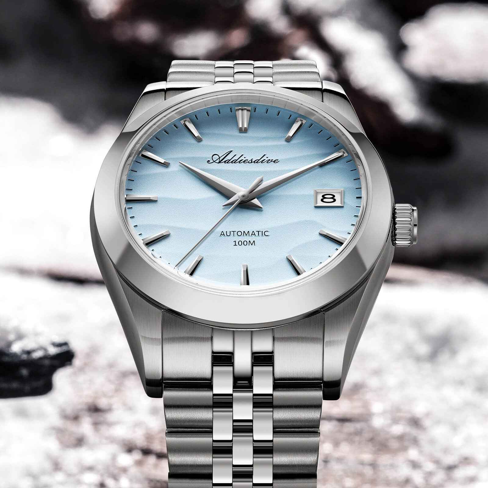 ★Especial Graduación★Addiesdive 39mm Esfera Arena NH35 Reloj Mecánico AD2059
