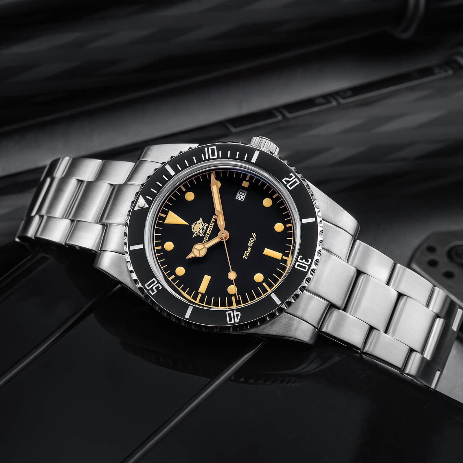 Reloj ADDIESDIVE de 39mm con bisel giratorio bidireccional AD2072