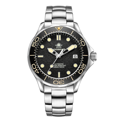 ★Oferta Semanal★ADDIESDIVE Reloj de buceo automático para hombre AD2106-Swiss C3 verde super luminoso-