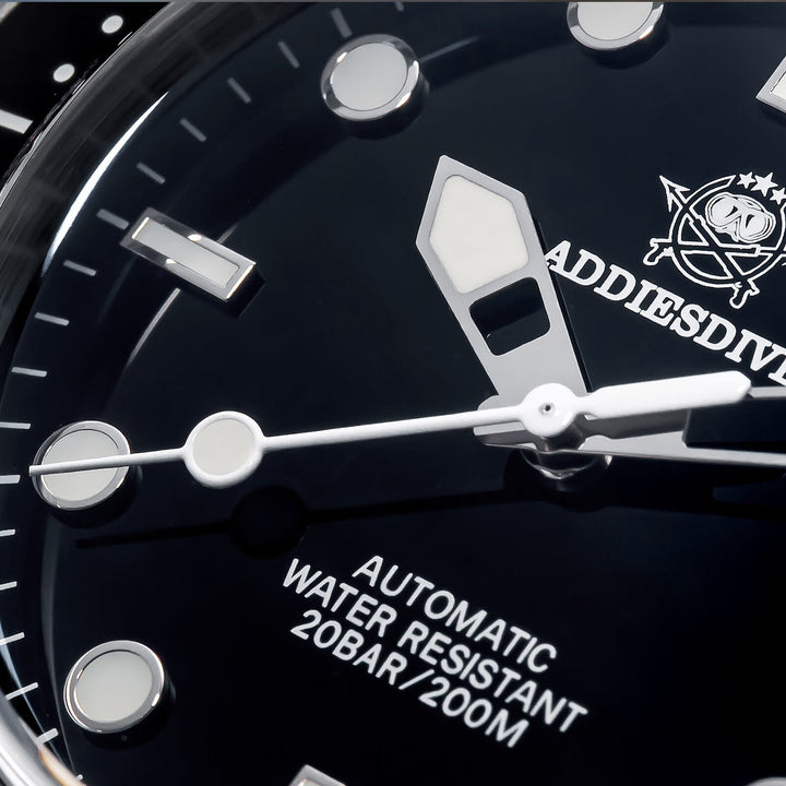 ★Oferta Semanal★ADDIESDIVE Reloj de buceo automático para hombre AD2106-Swiss C3 verde super luminoso-