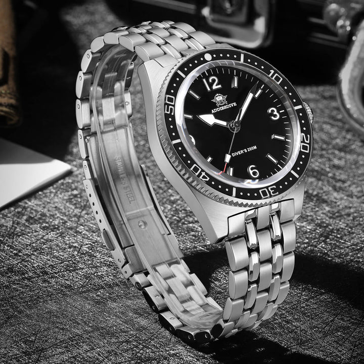 ★Oferta Semanal★ADDIESDIVE Reloj de cuarzo de 41mm Movimiento VH31 （AD2033）-