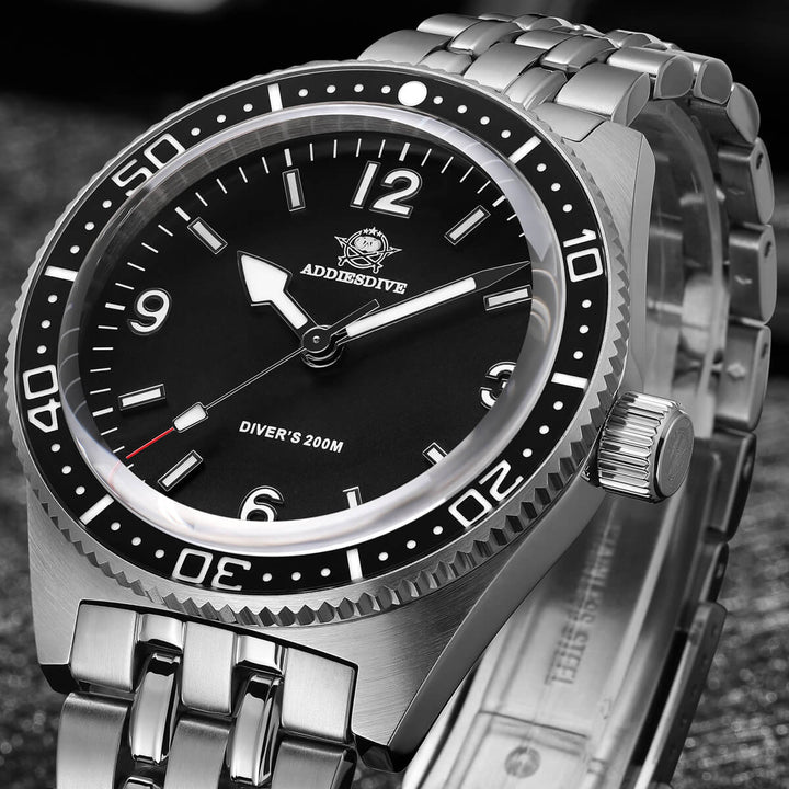 ★Oferta Semanal★ADDIESDIVE Reloj de cuarzo de 41mm Movimiento VH31 （AD2033）-