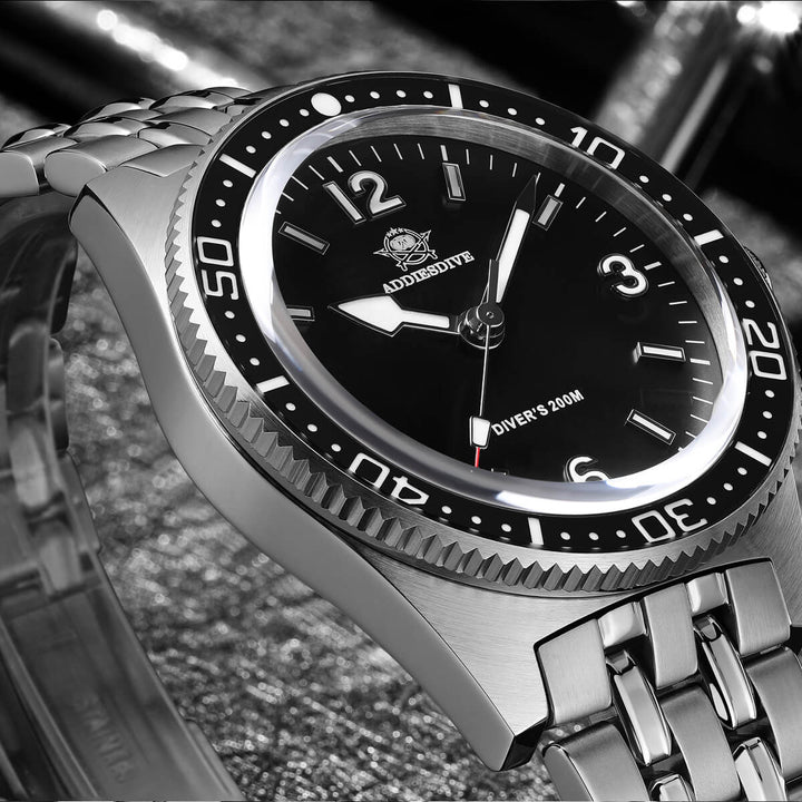 ★Oferta Semanal★ADDIESDIVE Reloj de cuarzo de 41mm Movimiento VH31 （AD2033）-