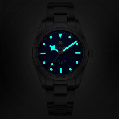 Reloj deportivo AD2113 con dimensiones compactas, grosor de 12,5 mm y asas de 20 mm