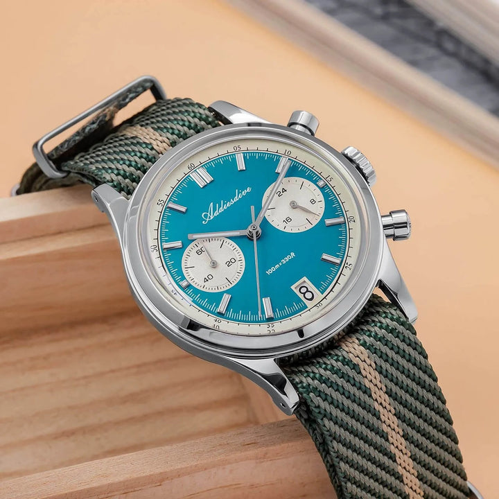 ADDIESDIVE AD2095 – Reloj de cuarzo vintage para hombre - Addiesdiverelojes