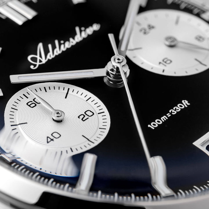 ★Super Ofertas★2025 ADDIESDIVE Reloj Cronógrafo VK64 de 38 mm – Modelo AD2095-Azul-