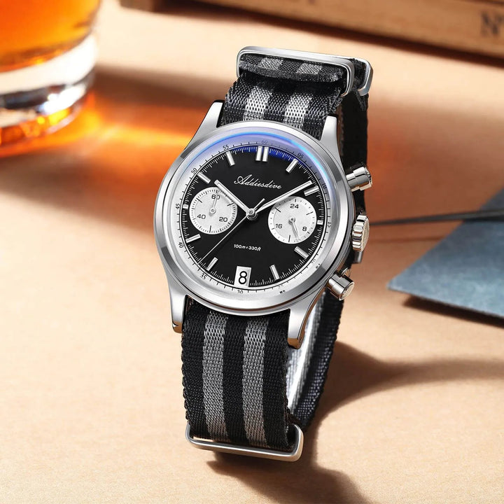 ADDIESDIVE AD2095 – Reloj de cuarzo vintage para hombre - Addiesdiverelojes