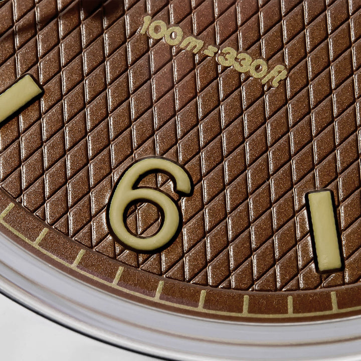 ★Super Ofertas★ADDIESDIVE Reloj de Buceo Explore de 36mm con Movimiento de Cuarzo VH31 – Modelo AD2096-Negro-BGw9 (Blue glow)-