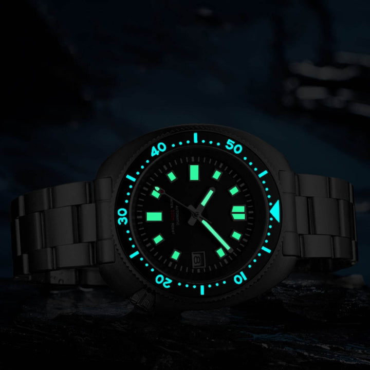 <Versión Estéril>ADDIESDIVE? Reloj de buceo automático Captain Willard 200M( MY-H8)-divers watch-Correa de acero-