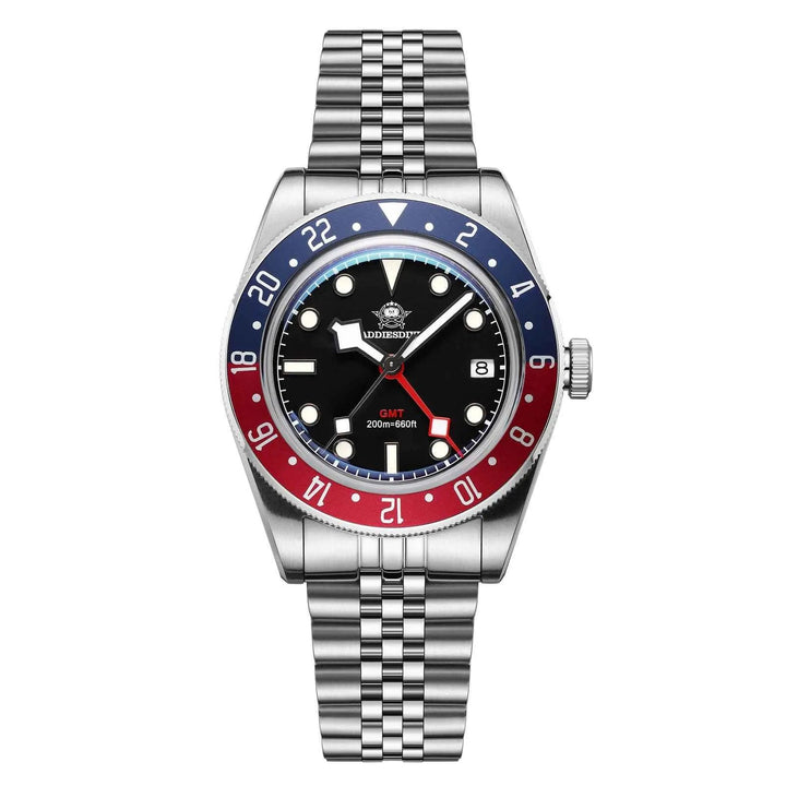 ADDIESDIVE Reloj de cuarzo 39mm BB58 GMT AD2044 - Addiesdiverelojes
