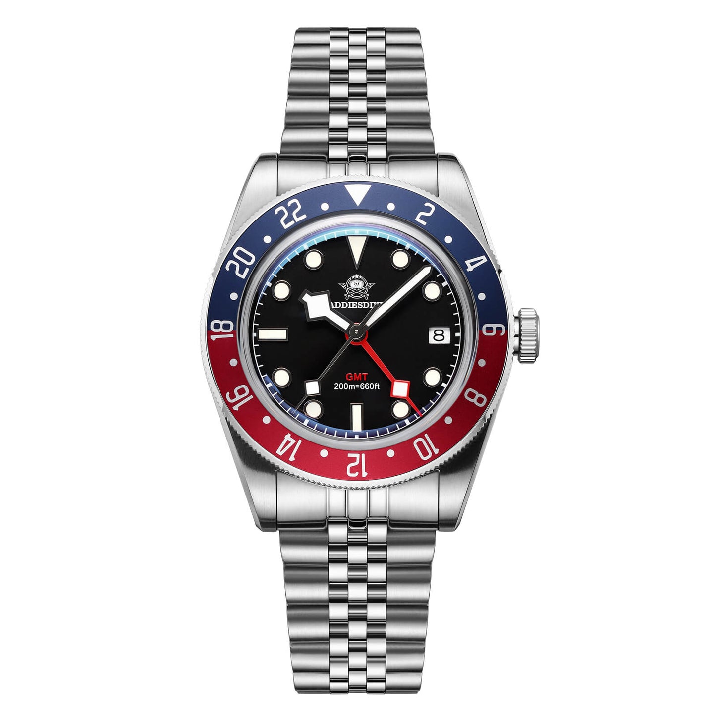 ADDIESDIVE Reloj de cuarzo 39mm BB58 GMT AD2044